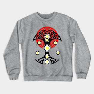 Thor Yggdrassil Design Crewneck Sweatshirt